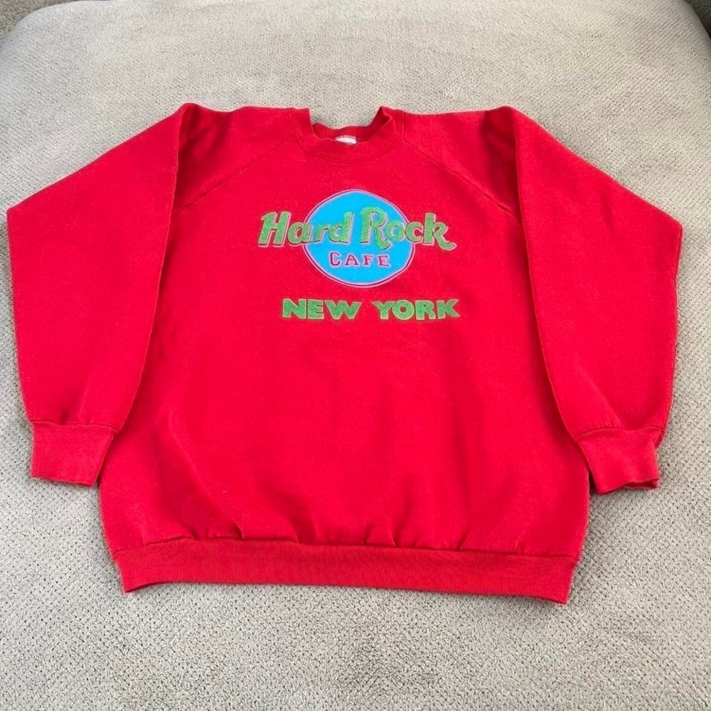 Vintage 1990s Hard Rock Cafe New York sweatshirt Size XL